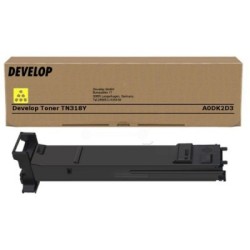 Toner jaune Develop pour Inéo +20 / +20P / +31P (TN-318), Toner Express : achat en ligne de Toner jaune Develop pour Inéo +20 / 
