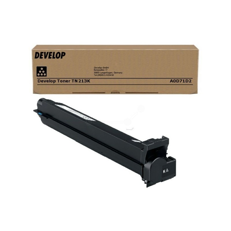 Toner noir Develop pour Ineo +203 / +253 (A0D71D2), Toner Express : achat en ligne de Toner noir Develop pour Ineo +203 / +253 (