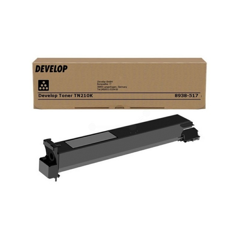 Toner Develop TN-210 Black 20k (8938517) (8938-517) pour Inéo+250 / Inéo+250P