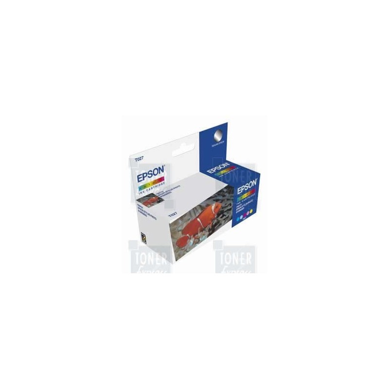 Cartouche Encre Couleur EPSON (T027), Toner Express : achat en ligne de Cartouche Encre Couleur EPSON (T027) pour imprimante