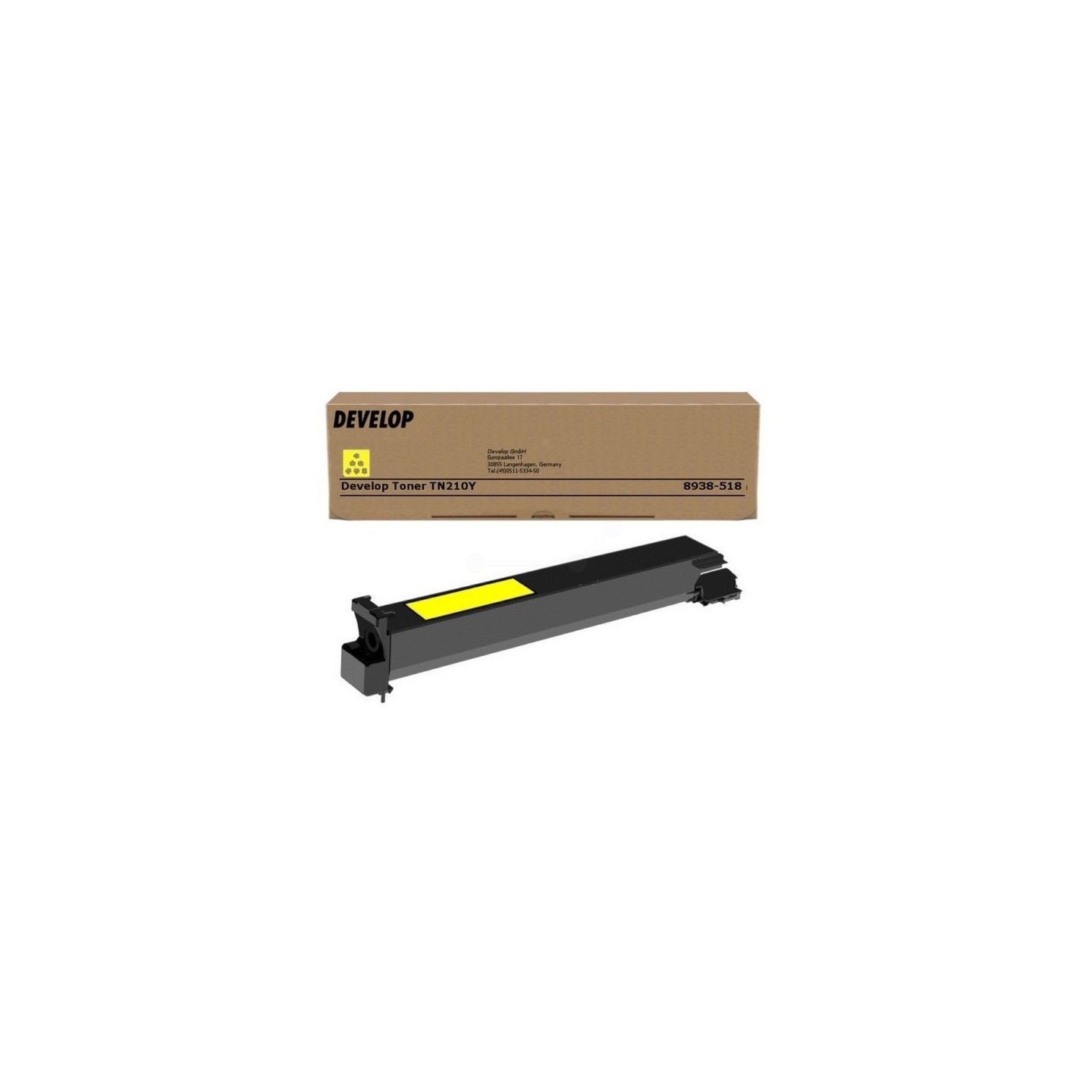 Toner Develop TN-210 Yellow 12k (8938518) (8938-518) pour Inéo+250 / Inéo+250P