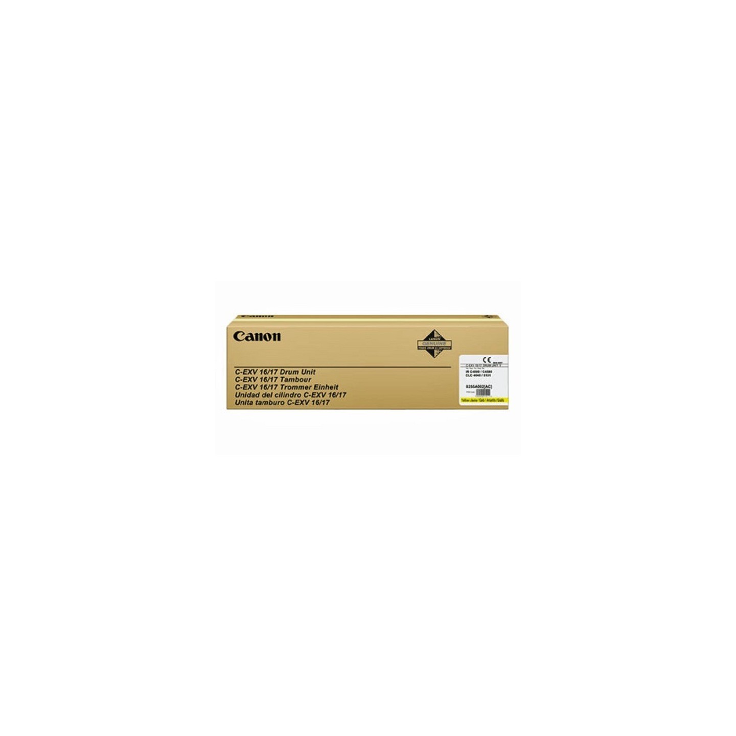 Unité tambour jaune Canon pour CLC4040 / CLC5151 ...(C-EXV16/17), Toner Express : achat en ligne de Unité tambour jaune Canon po