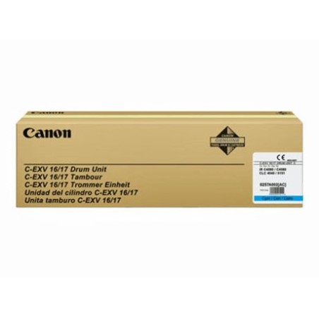 Unité tambour cyan Canon pour CLC4040 / CLC5151 ...(C-EXV16/17), Toner Express : achat en ligne de Unité tambour cyan Canon pour