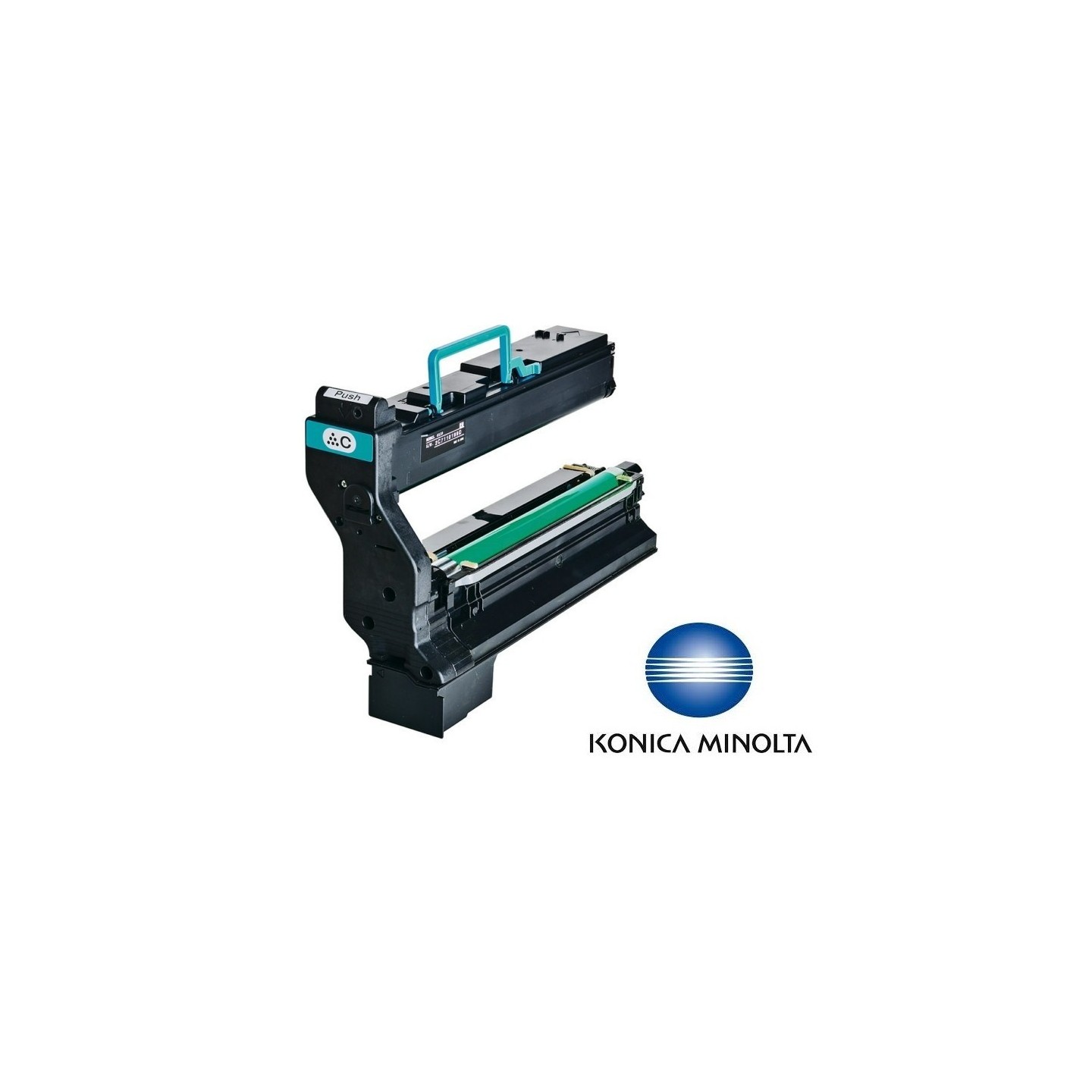 Toner cyan Konica Minolta pour Magicolor 5430DL, Toner Express : achat en ligne de Toner cyan Konica Minolta pour Magicolor 5430