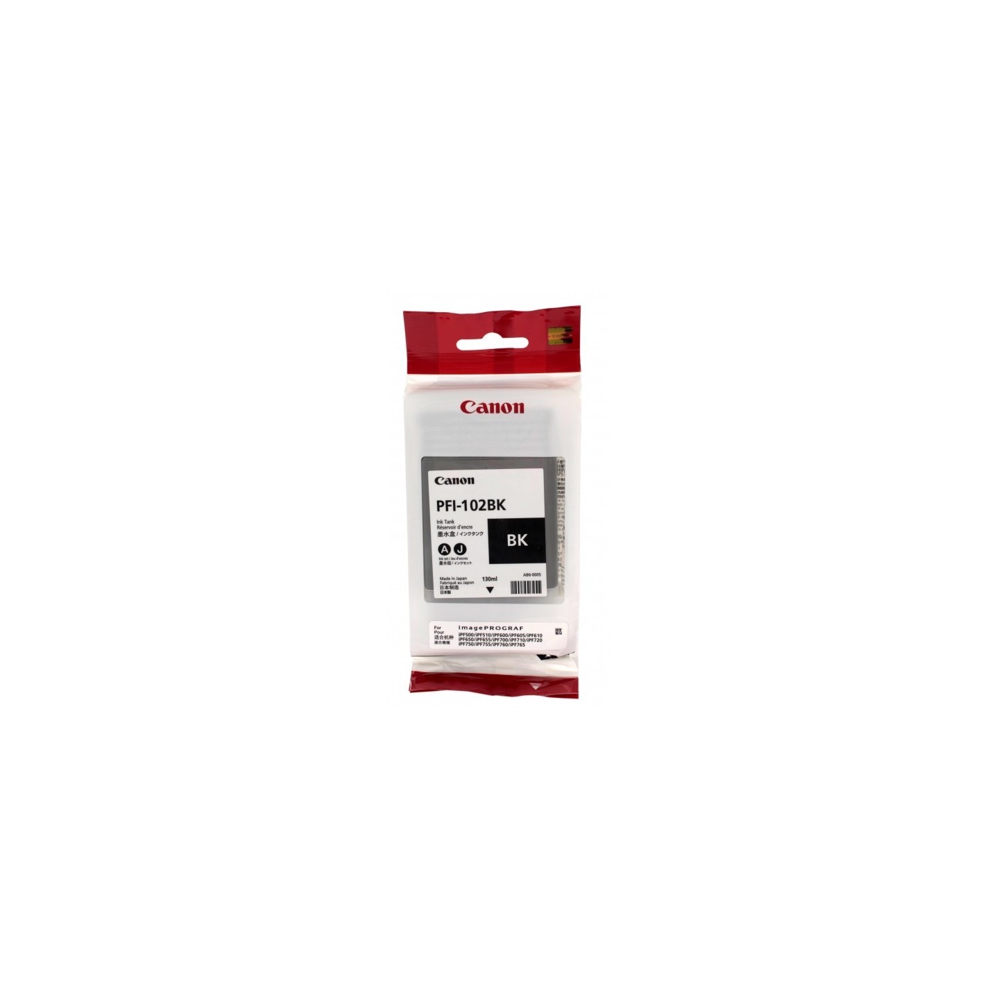 Encre noir Canon IPF500 / IPF600 / IPF700 (PFI-102BK), Toner Express : achat en ligne de Encre noir Canon IPF500 / IPF600 / IPF7