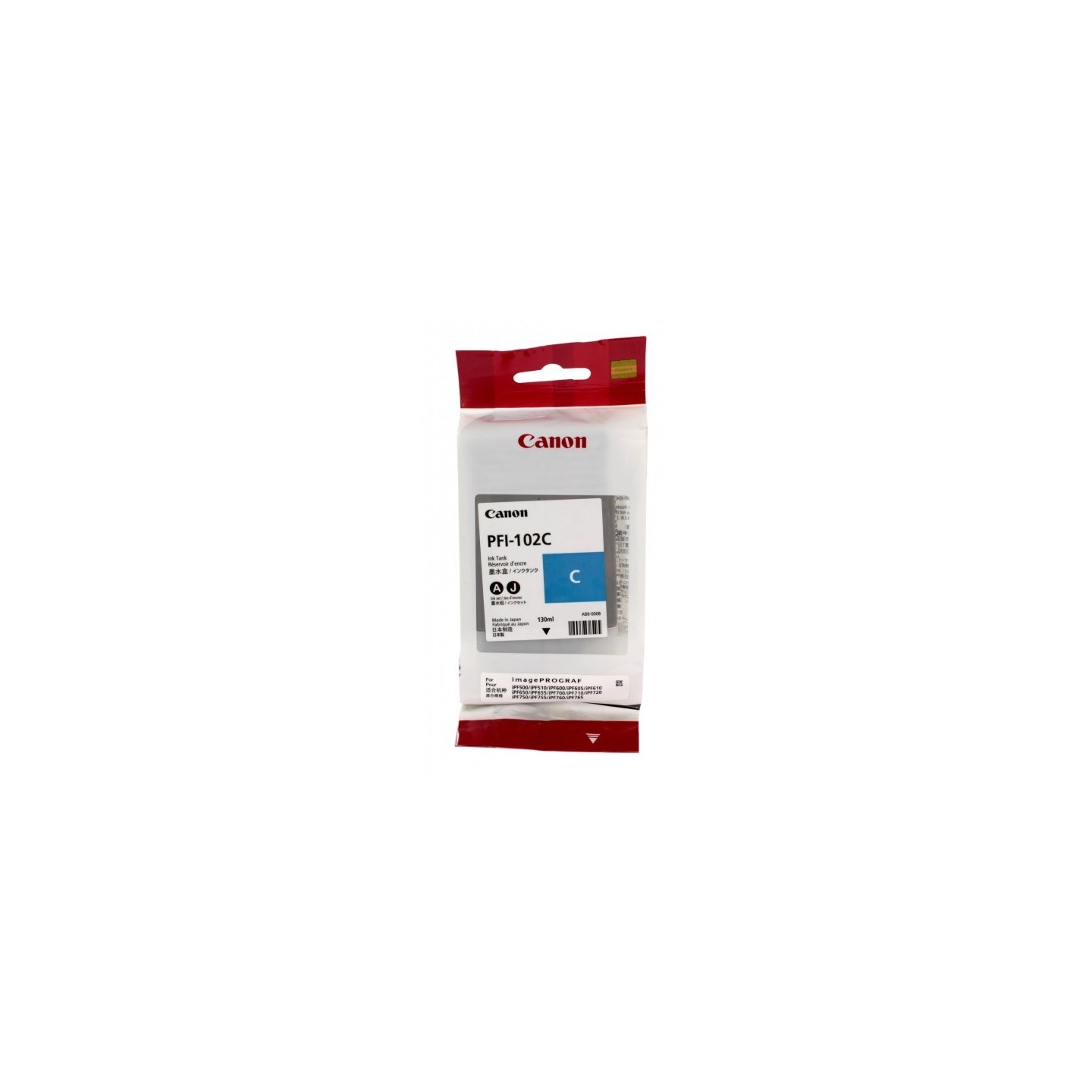 Encre cyan Canon pour IPF500 / IPF600 / IPF700 (PFI-102C), Toner Express : achat en ligne de Encre cyan Canon pour IPF500 / IPF6