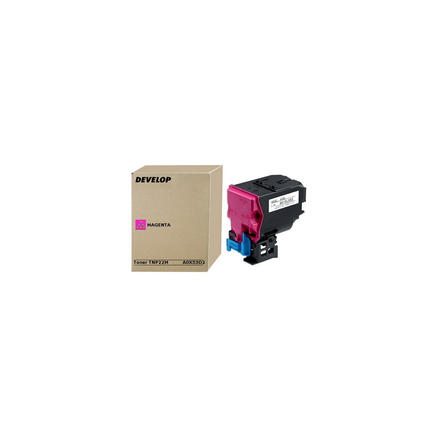 Cartouche Toner Magenta Develop pour Ineo+35 /+35p ...(TNP-22M)