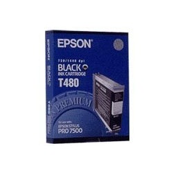 Cartouche Encre  Noire EPSON (T480), Toner Express : achat en ligne de Cartouche Encre  Noire EPSON (T480) pour imprimante