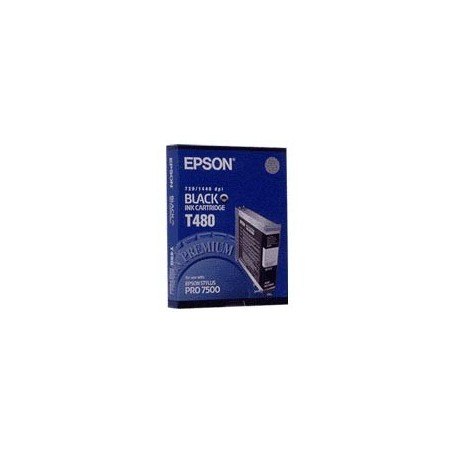 Cartouche Encre  Noire EPSON (T480), Toner Express : achat en ligne de Cartouche Encre  Noire EPSON (T480) pour imprimante