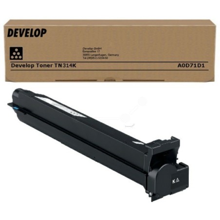 Toner noir Develop pour ineo +353/+355 (TN314K), Toner Express : achat en ligne de Toner noir Develop pour ineo +353/+355 