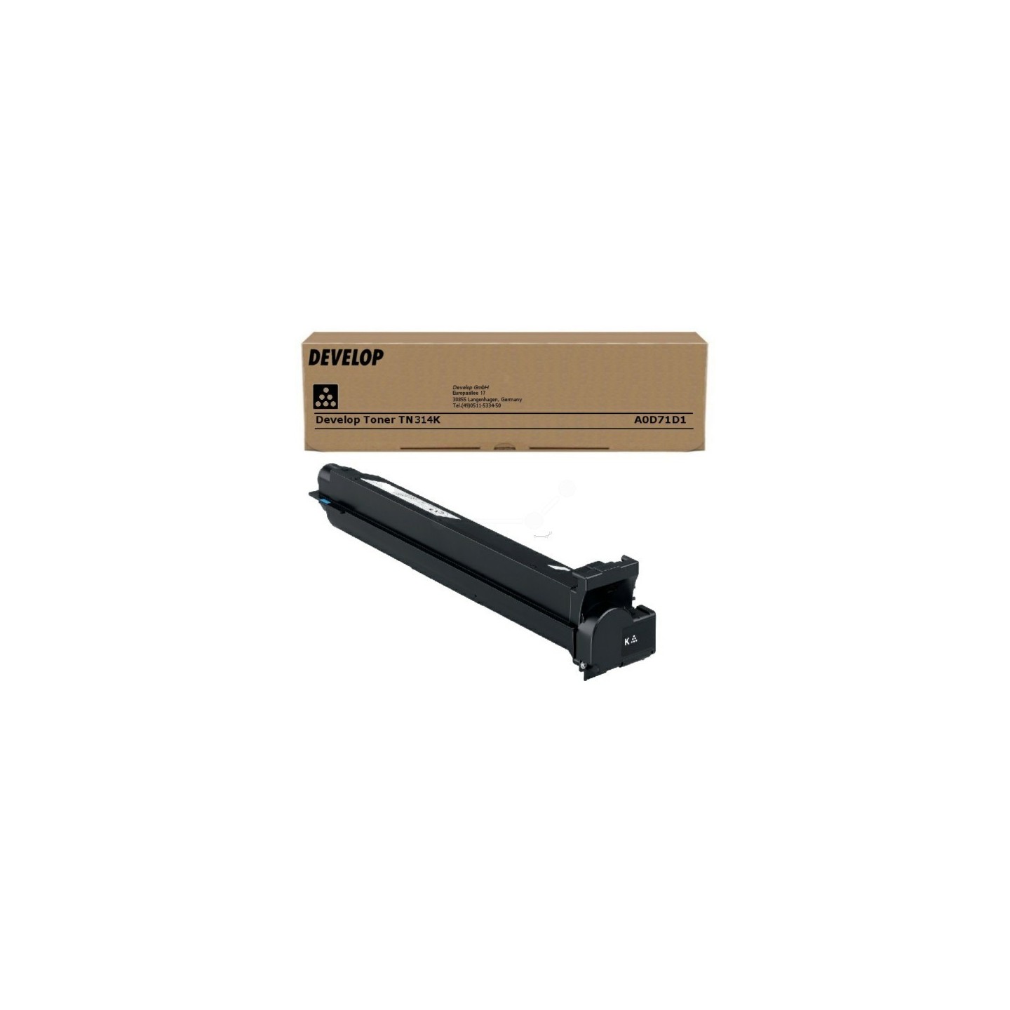 Toner noir Develop pour ineo +353/+355 (TN314K), Toner Express : achat en ligne de Toner noir Develop pour ineo +353/+355 