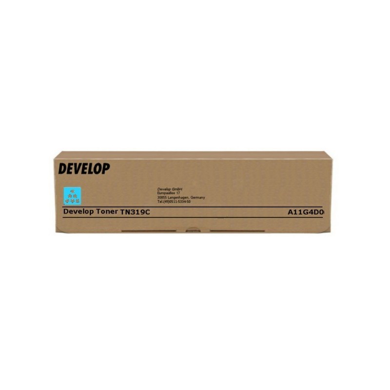 Toner Cyan Develop pour Ineo +360 (TN319C)