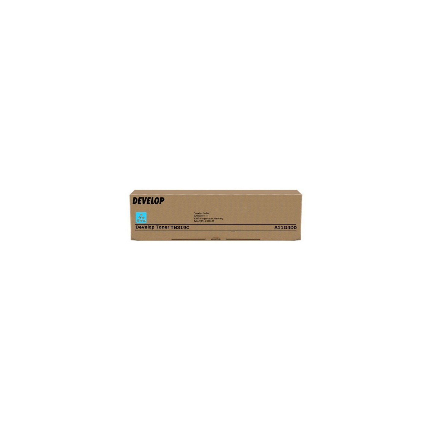 Toner Cyan Develop pour Ineo +360 (TN319C)
