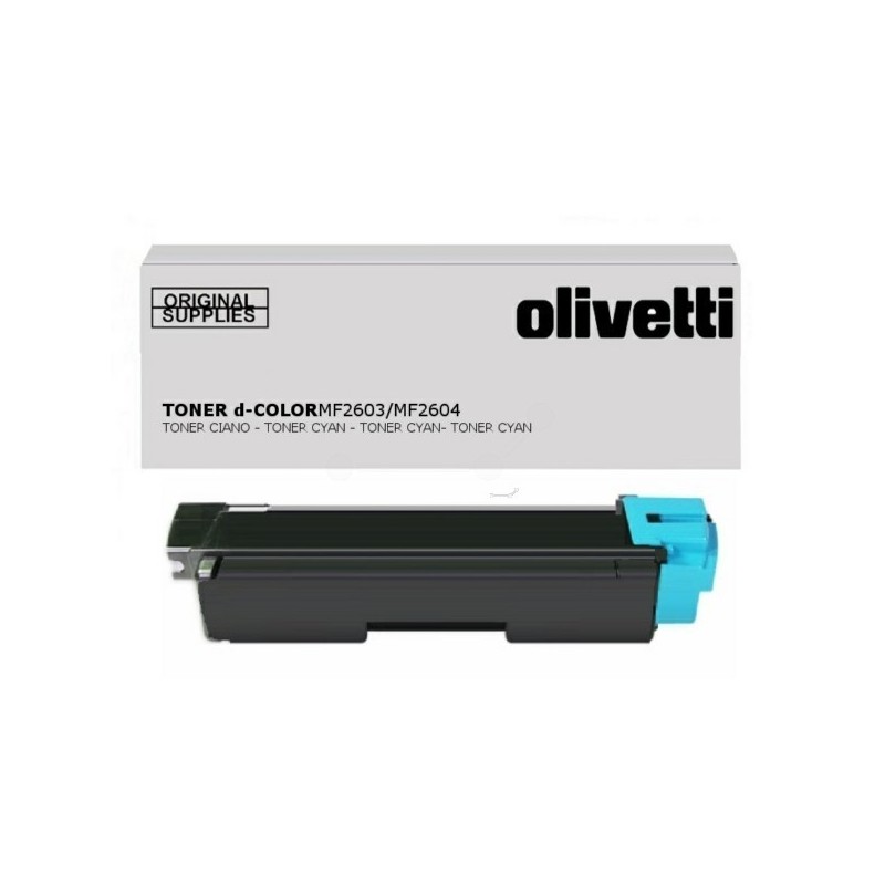Toner Cyan Olivetti pour D-color MF2603, MF2604, ....