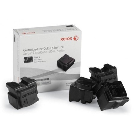 4 * Stick noir Xerox pour colorqube 8570 / 8580 / 8870, Toner Express : achat en ligne de 4 * Stick noir Xerox pour colorqube 85
