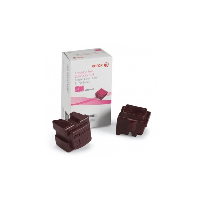 2 * Stick magenta Xerox pour colorqube 8570 / 8580 / 8870, Toner Express : achat en ligne de 2 * Stick magenta Xerox pour colorq