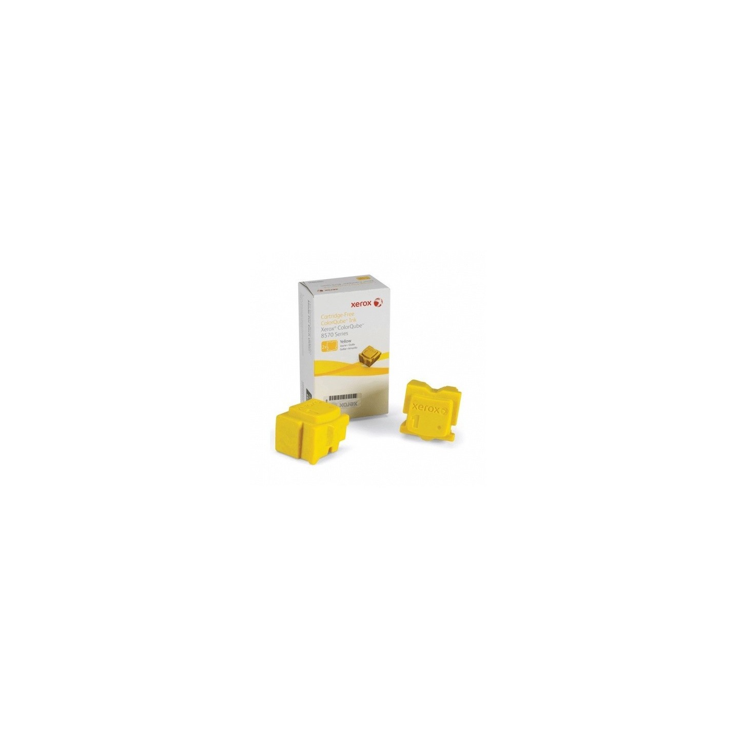 2 * Stick jaune Xerox pour colorqube 8570 / 8580 / 8870, Toner Express : achat en ligne de 2 * Stick jaune Xerox pour colorqube 