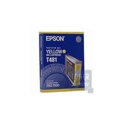 Cartouche Encre Jaune EPSON (T481), Toner Express : achat en ligne de Cartouche Encre Jaune EPSON (T481) pour imprimante