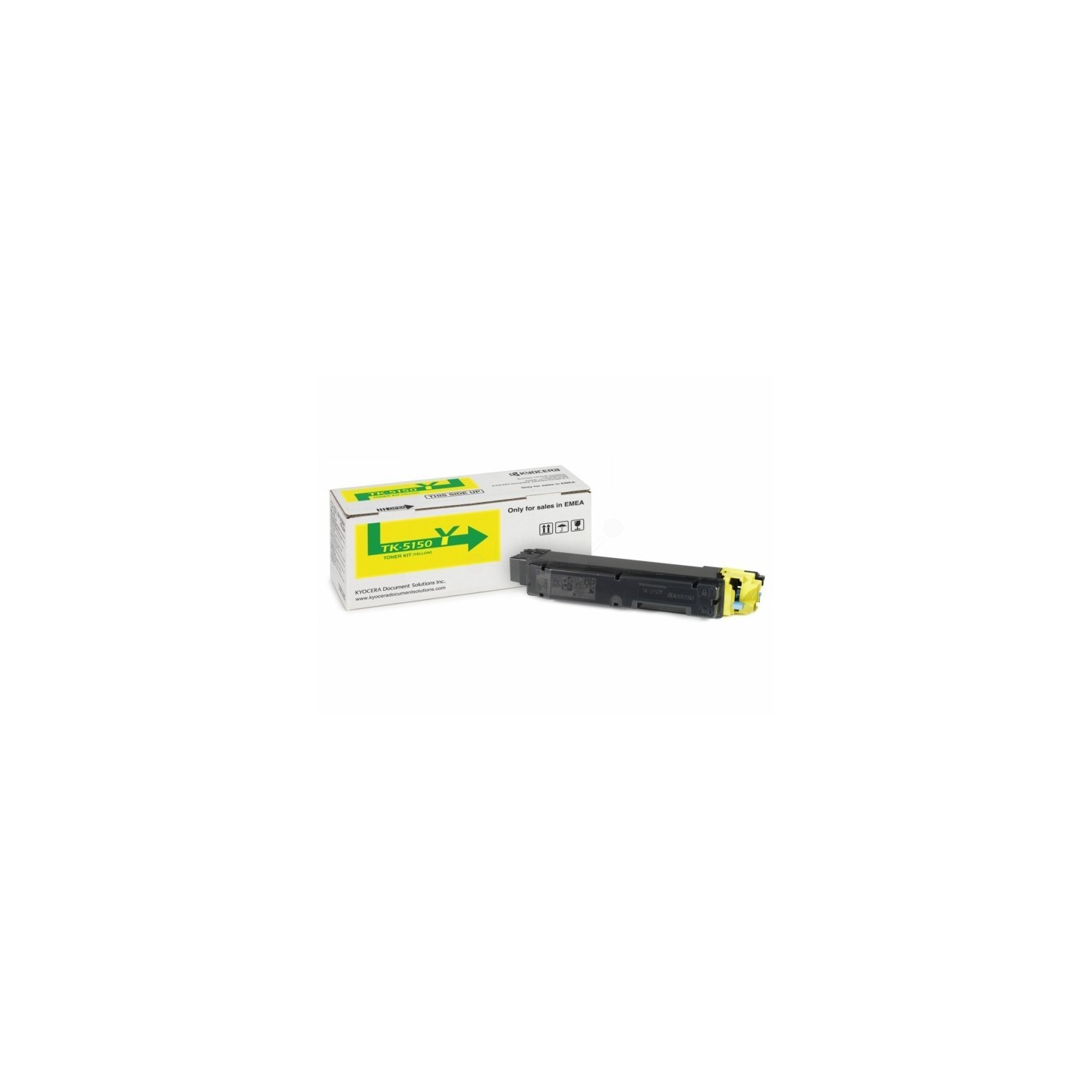 Toner Jaune pour Kyocera Ecosys M6035 / P6035..... (TK-5150Y), Toner Express : achat en ligne de Toner Jaune pour Kyocera Ecosys