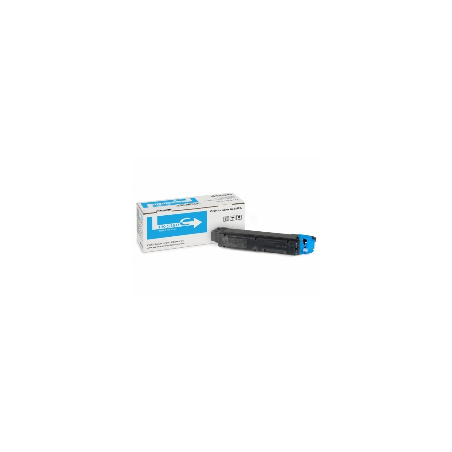 Toner Cyan pour Kyocera Ecosys M6035 / P6035..... (TK-5150C), Toner Express : achat en ligne de Toner Cyan pour Kyocera Ecosys M