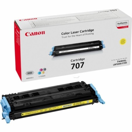 Toner CANON jaune EP-707 (9421A004), Toner Express : achat en ligne de Toner CANON jaune EP-707 (9421A004) pour imprimante