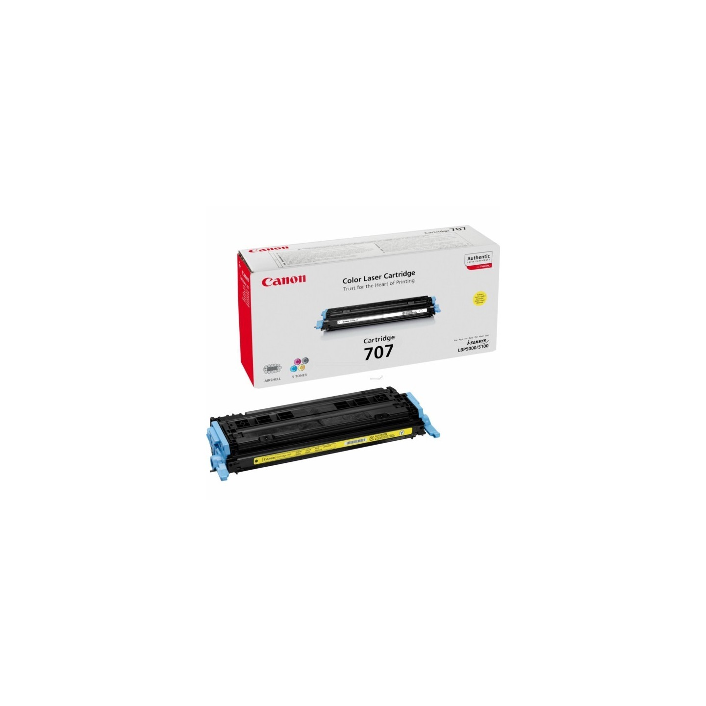 Toner CANON jaune EP-707 (9421A004), Toner Express : achat en ligne de Toner CANON jaune EP-707 (9421A004) pour imprimante