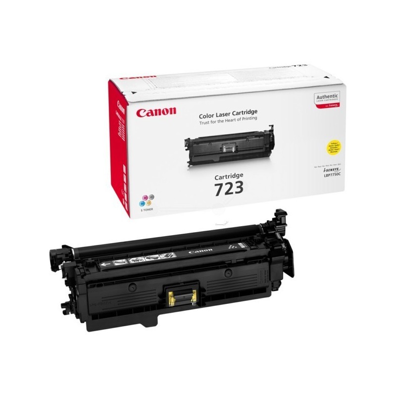Toner jaune Canon pour i-sensys LBP-7750CDN ( EP-723 ), Toner Express : achat en ligne de Toner jaune Canon pour i-sensys LBP-77