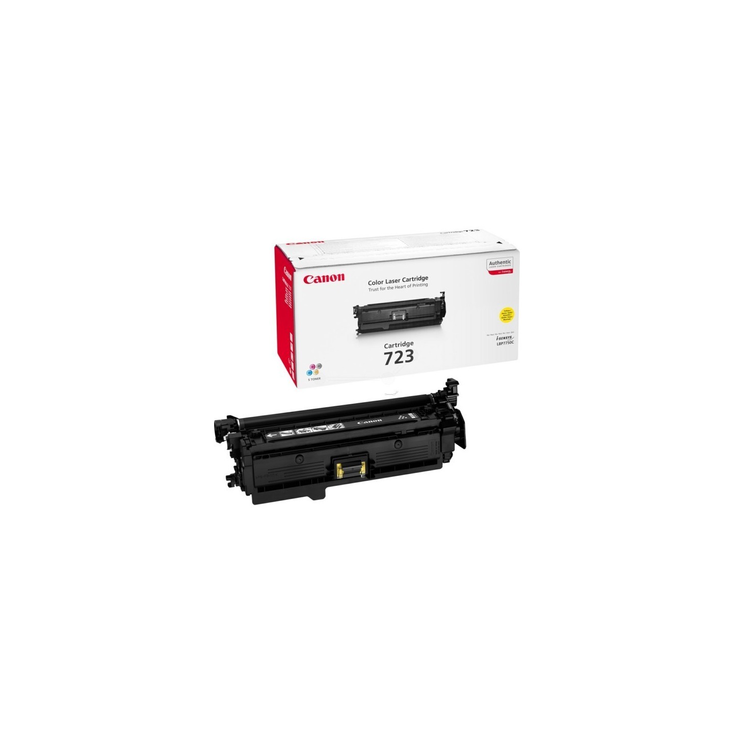 Toner jaune Canon pour i-sensys LBP-7750CDN ( EP-723 ), Toner Express : achat en ligne de Toner jaune Canon pour i-sensys LBP-77