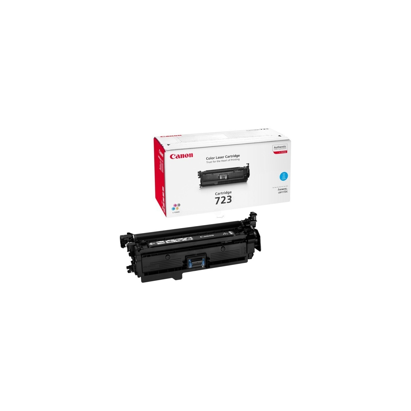 Toner cyan Canon pour i-sensys LBP-7750CDN ( EP-723 ), Toner Express : achat en ligne de Toner cyan Canon pour i-sensys LBP-7750