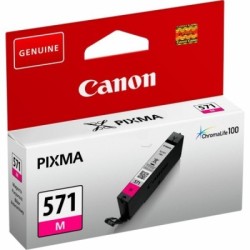 Cartouche Encre Magenta (CLI-571M ) pour Canon Pixma MG 5750 / MG 6850..., Toner Express : achat en ligne de Cartouche Encre Mag