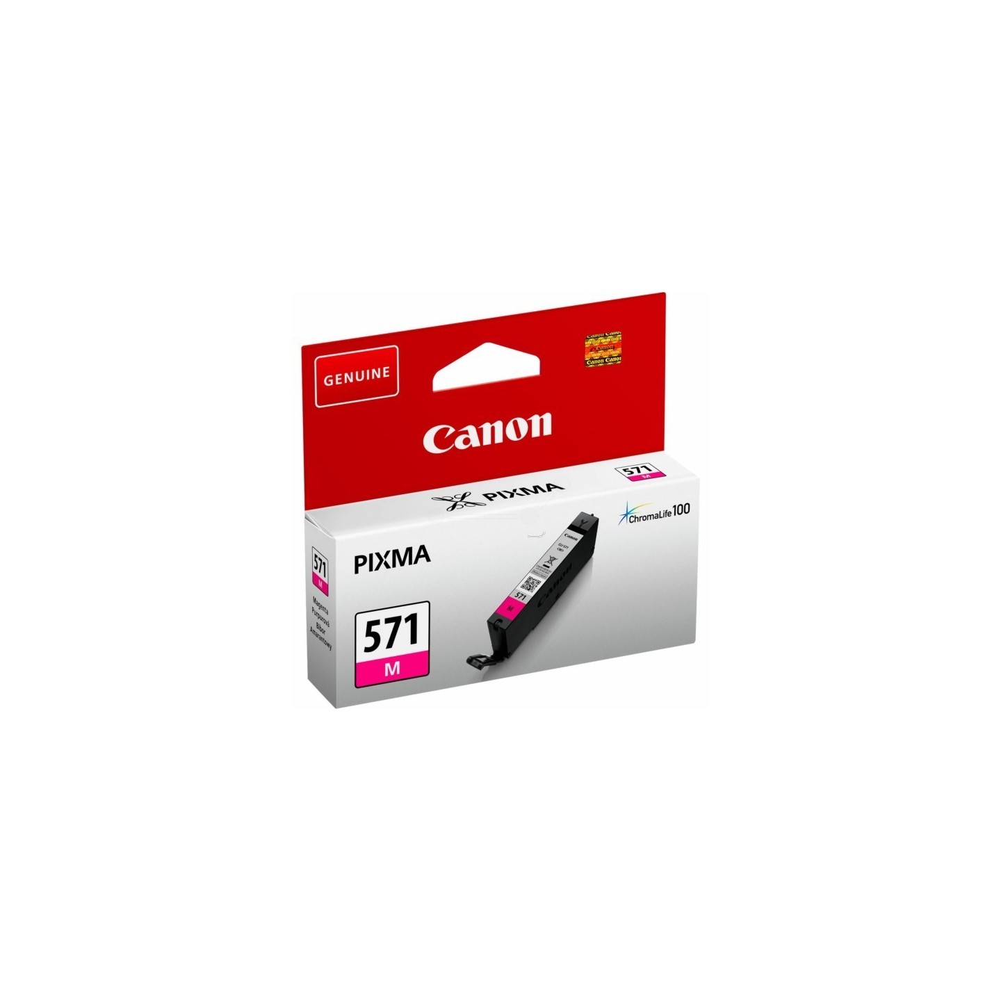 Cartouche Encre Magenta (CLI-571M ) pour Canon Pixma MG 5750 / MG 6850..., Toner Express : achat en ligne de Cartouche Encre Mag