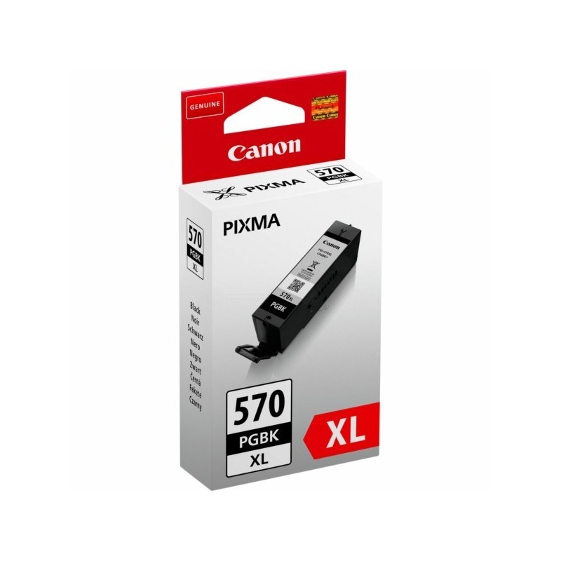 Cartouche Encre Noire (PGI-570PGBK XL) Haute capacité pour Canon Pixma MG 5750 / MG 6850..., Toner Express : achat en ligne de C