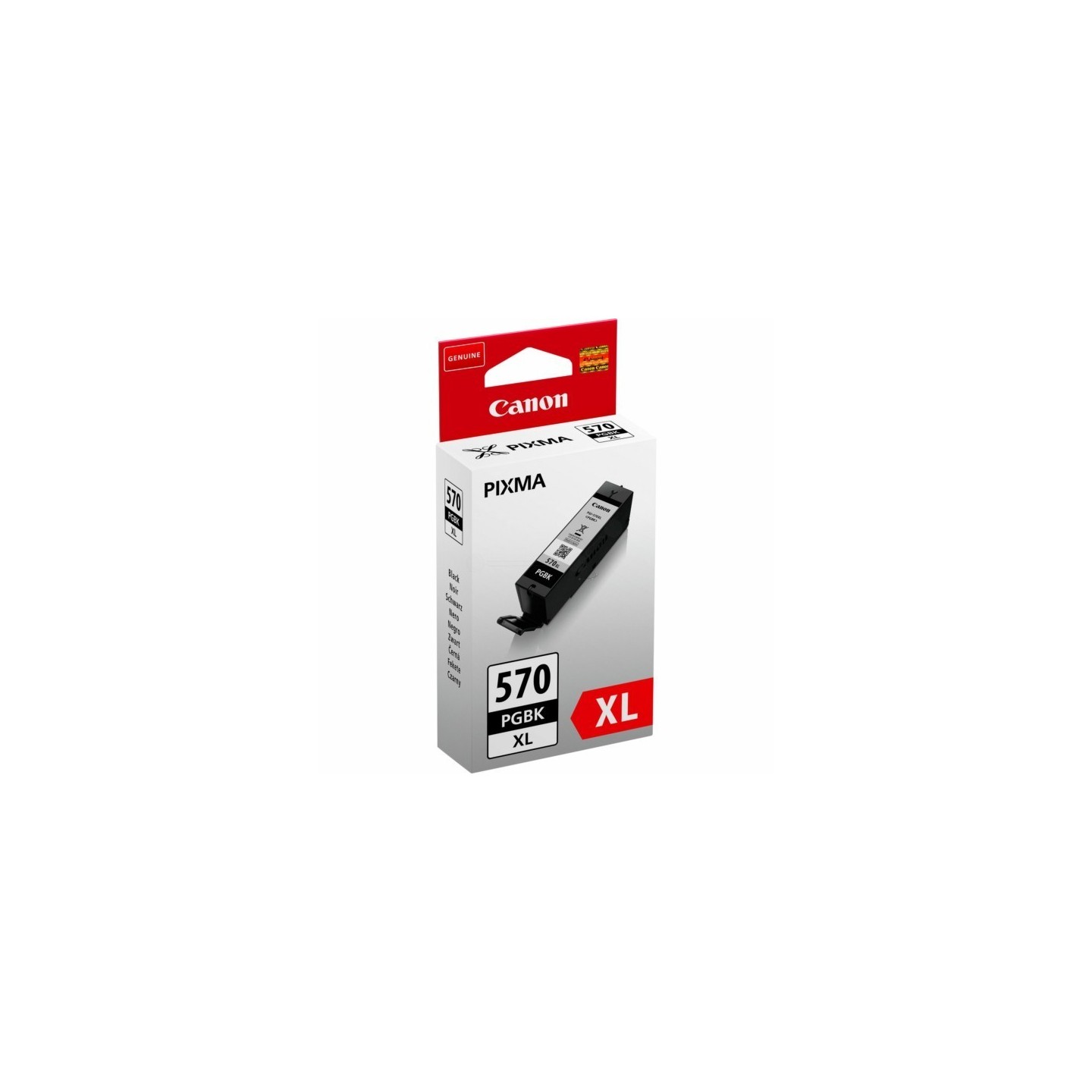 Cartouche Encre Noire (PGI-570PGBK XL) Haute capacité pour Canon Pixma MG 5750 / MG 6850..., Toner Express : achat en ligne de C