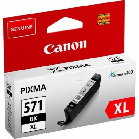 Cartouche Encre Noire Photo Haute capacité (CLI-571BK XL ) pour Canon Pixma MG 5750 / MG 6850..., Toner Express : achat en ligne