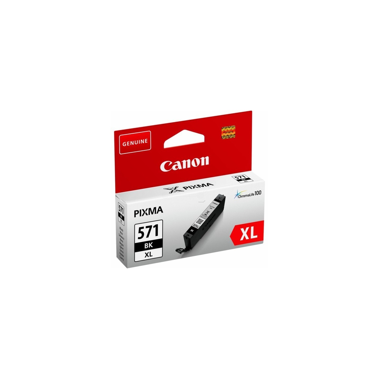 Cartouche Encre Noire Photo Haute capacité (CLI-571BK XL ) pour Canon Pixma MG 5750 / MG 6850..., Toner Express : achat en ligne