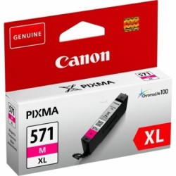 Cartouche Encre Magenta Haute capacité (CLI-571M XL) pour Canon Pixma MG 5750 / MG 6850..., Toner Express : achat en ligne de Ca