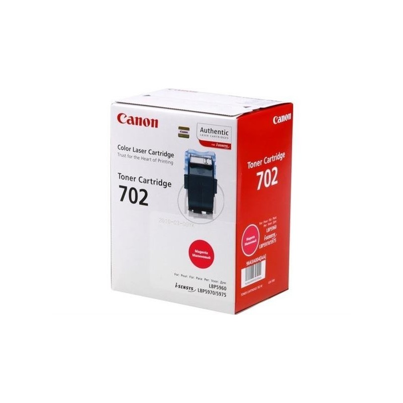 Toner magenta Canon EP-702 pour lbp 5960 / 5970 / 5975, Toner Express : achat en ligne de Toner magenta Canon EP-702 pour lbp 59