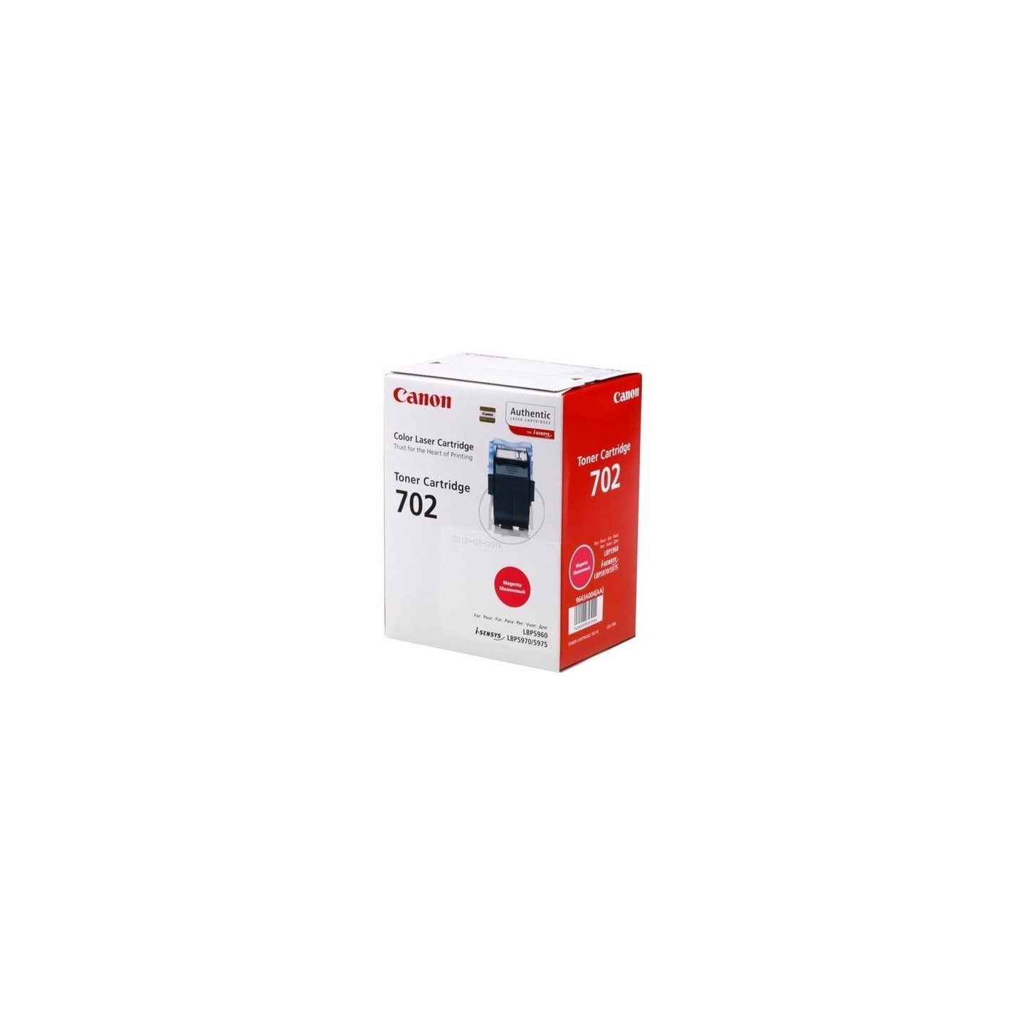Toner magenta Canon EP-702 pour lbp 5960 / 5970 / 5975, Toner Express : achat en ligne de Toner magenta Canon EP-702 pour lbp 59