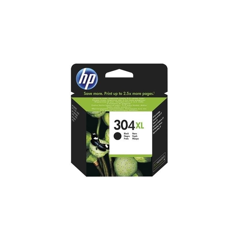 Cartouche Jet d'encre N°304XL Noir HP Grande Capacité (5ml)
