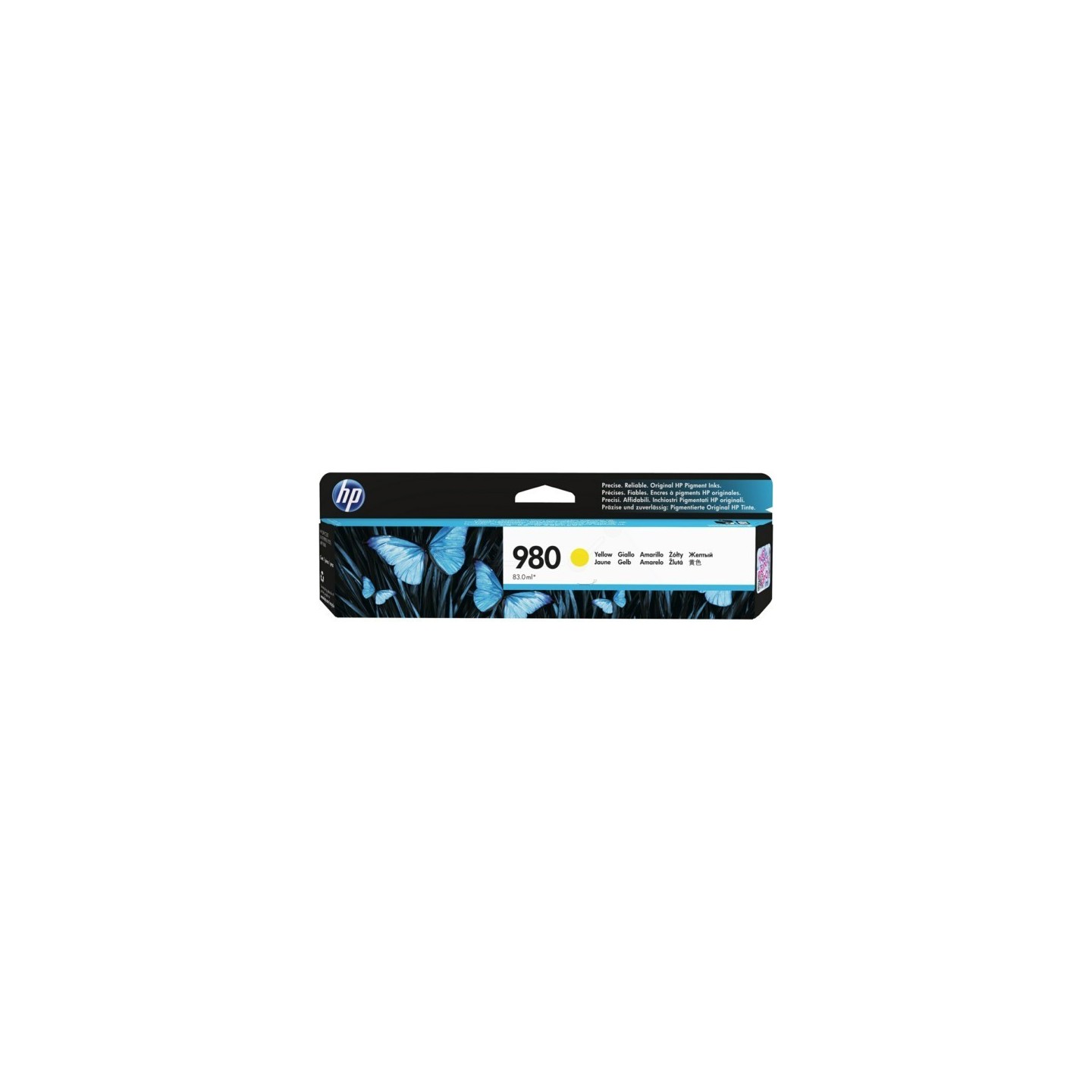 Cartouche d'encre jaune HP pour Officejet X555DN/ X585DN  (n°980), Toner Express : achat en ligne de Cartouche d'encre jaune HP 
