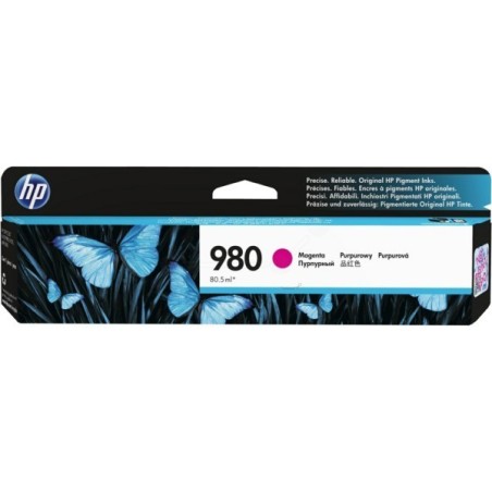 Cartouche d'encre magenta HP pour Officejet X555DN/ X585DN  (n°980), Toner Express : achat en ligne de Cartouche d'encre magenta
