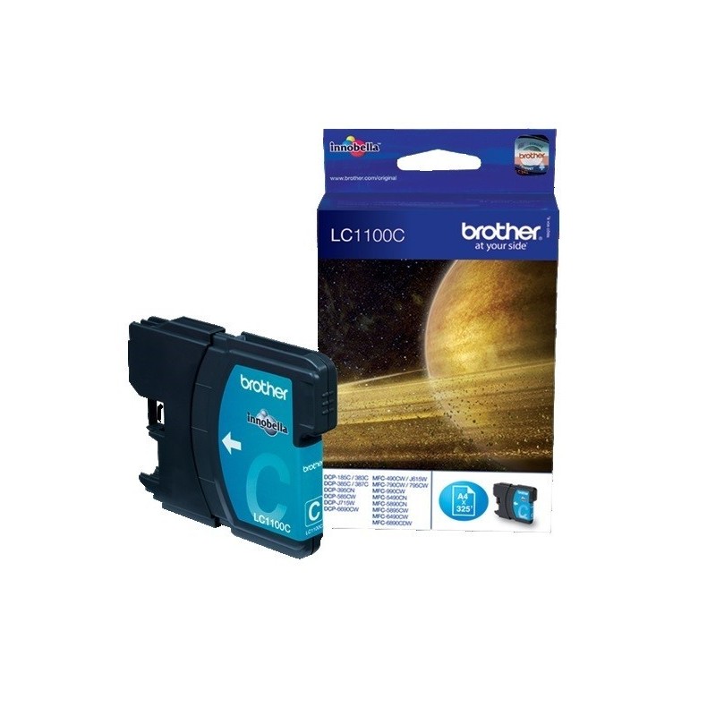 Cartouche cyan Brother pour MFC-6490CW / DCP-6690CW / DCP585CW, Toner Express : achat en ligne de Cartouche cyan Brother pour MF