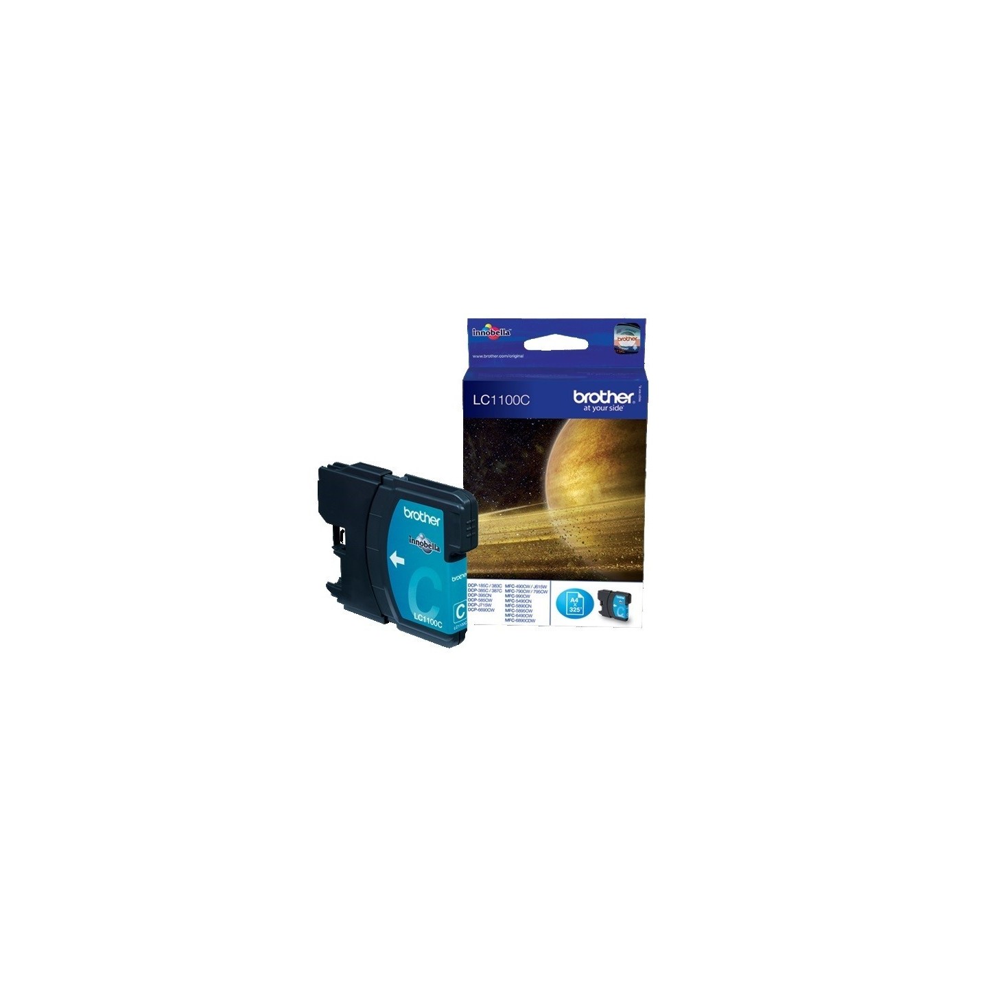 Cartouche cyan Brother pour MFC-6490CW / DCP-6690CW / DCP585CW, Toner Express : achat en ligne de Cartouche cyan Brother pour MF