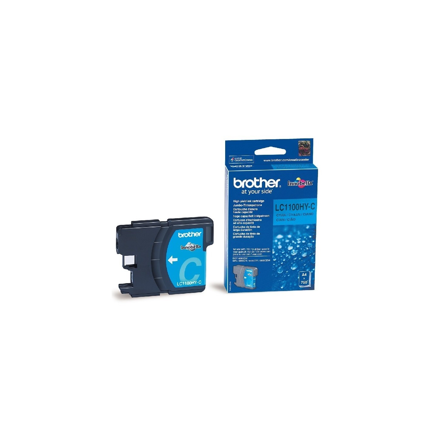 Cartouche cyan Haute capacité Brother pour MFC-6490CW ..., Toner Express : achat en ligne de Cartouche cyan Haute capacité Broth
