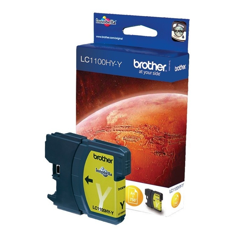 Cartouche jaune Haute capacité Brother pour MFC-6490CW / ..., Toner Express : achat en ligne de Cartouche jaune Haute capacité B