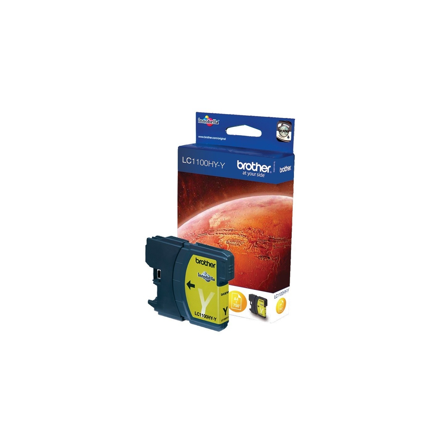 Cartouche jaune Haute capacité Brother pour MFC-6490CW / ..., Toner Express : achat en ligne de Cartouche jaune Haute capacité B
