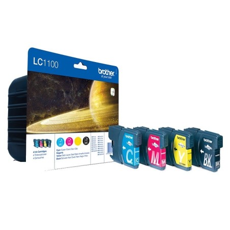 Cartouche jet d'encre Brother Cyan, Magenta, Jaune, Noir pour DCP-6690CW / MFC-6490CW, Toner Express : achat en ligne de Cartouc