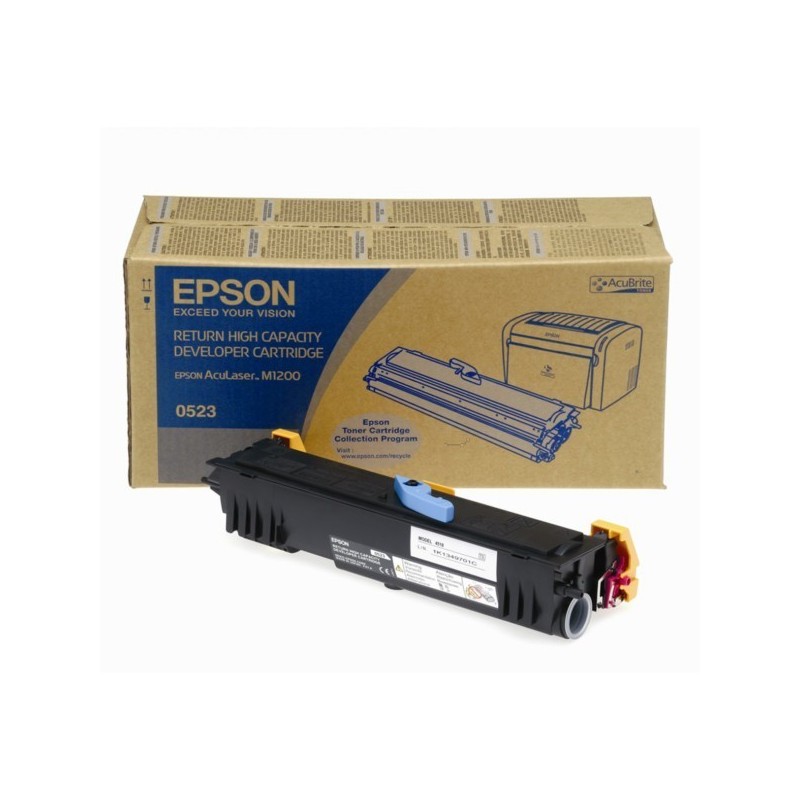 Toner haute capacité EPSON pour Aculaser M1200, Toner Express : achat en ligne de Toner haute capacité EPSON pour Aculaser M1200