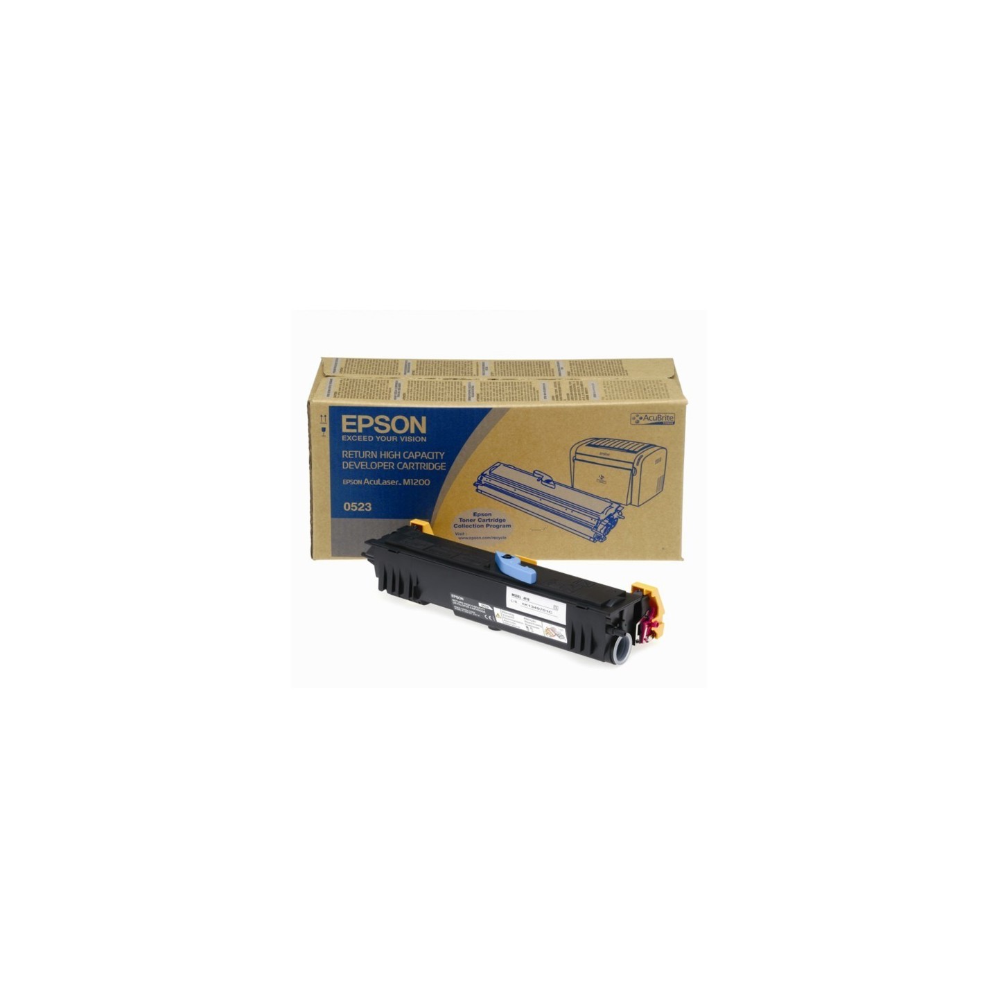 Toner haute capacité EPSON pour Aculaser M1200, Toner Express : achat en ligne de Toner haute capacité EPSON pour Aculaser M1200