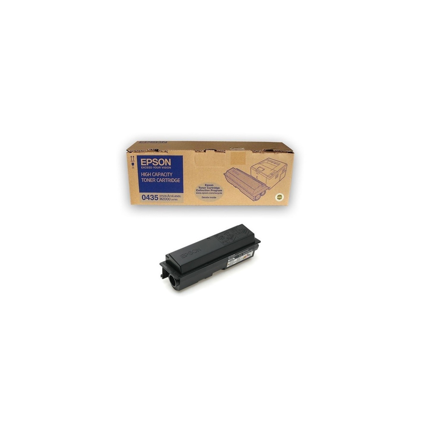 Toner noir haute capacité Epson pour Aculaser M2000, Toner Express : achat en ligne de Toner noir haute capacité Epson pour Acul